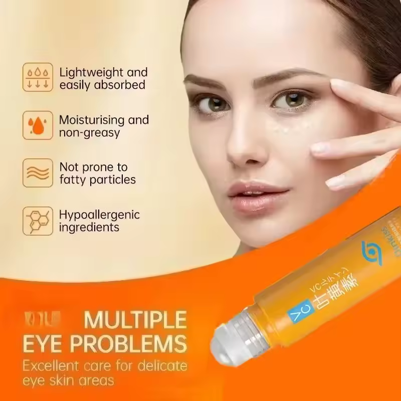 3pcs Triple Pack Black Eye Circle Essence Oil Retinol Firming Wrinkle Care Solution - Image 5
