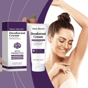 Body Sweat Odor Long Lasting Aroma Whitening Refresh West And Month Underarm Deodorant Cream