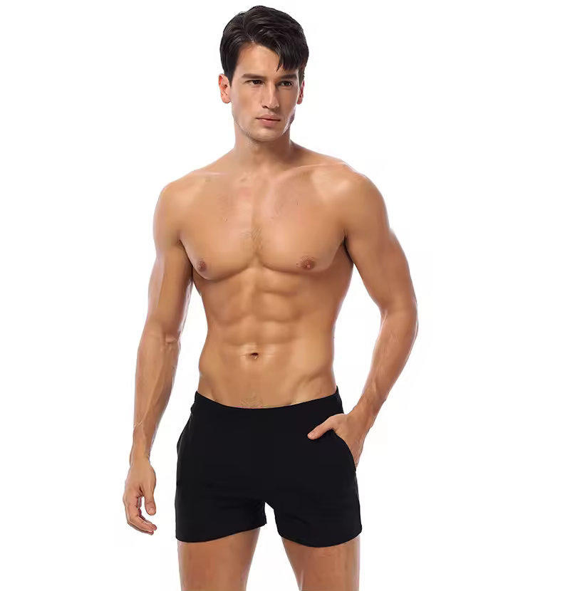 Boxer Men Underwear Cotton Pouch Sleep Men Underpants Panties With Pocket