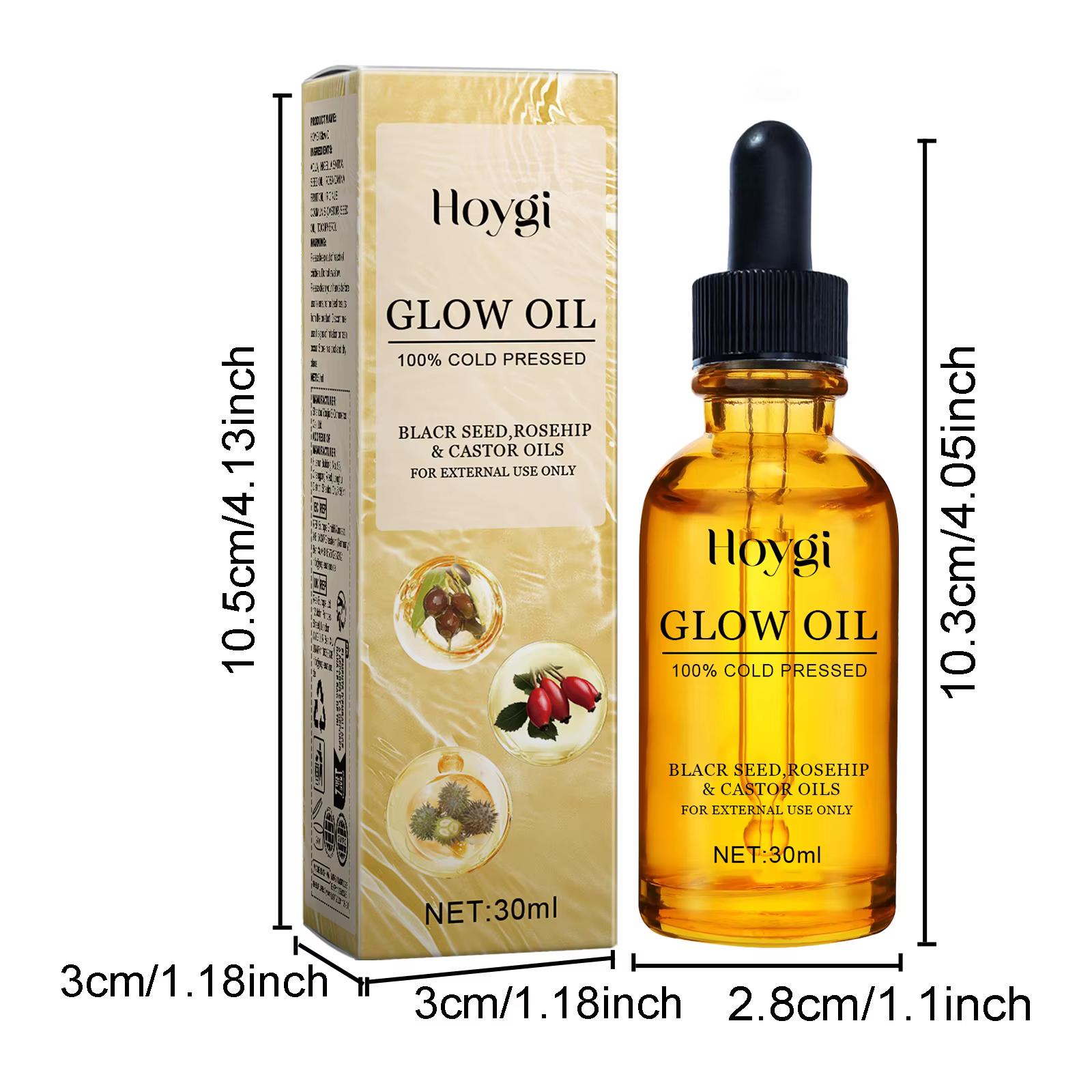 Brightening Anti Aging Treatment Hydrating Moisturizer Wrinkle Reducer For Dry Skin Facial Oil - Image 7