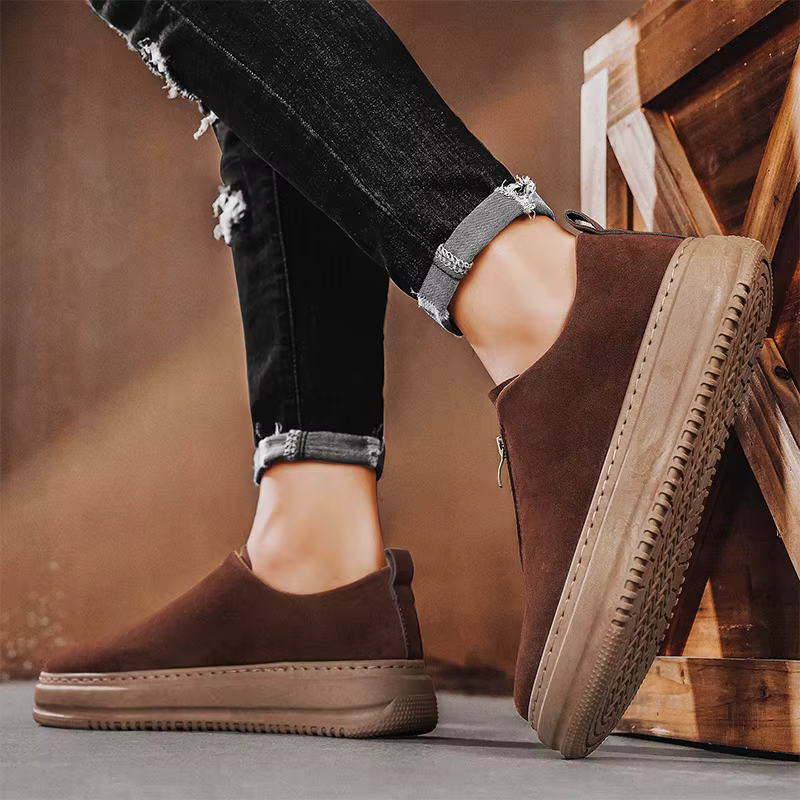 Casual Breathable Board Versatile Loafers Round Toe Shoes - Image 8