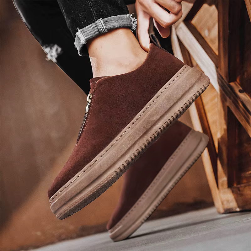 Casual Breathable Board Versatile Loafers Round Toe Shoes - Image 7