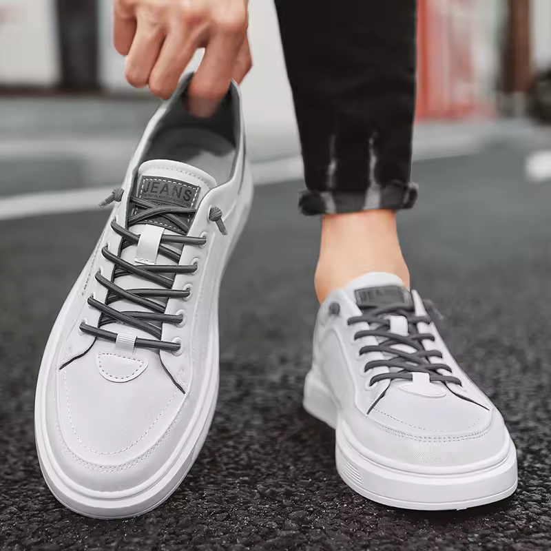 Casual Canvas Comfortable Breathable Odor Proof Lightweight Shoes - Image 3