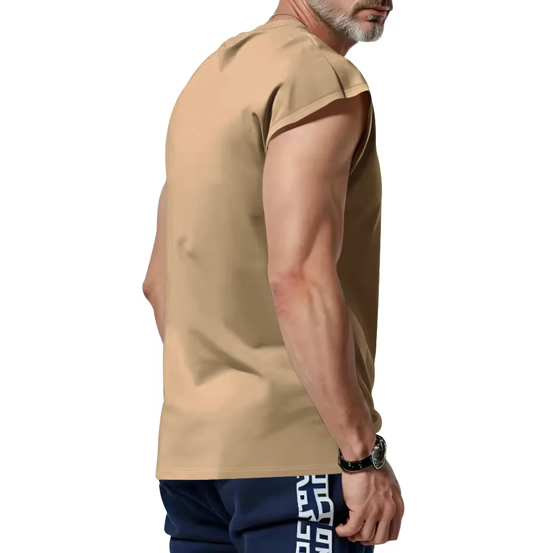 Casual Cross-Border Sleeveless Youth Loose Thin Vest Men - Image 4