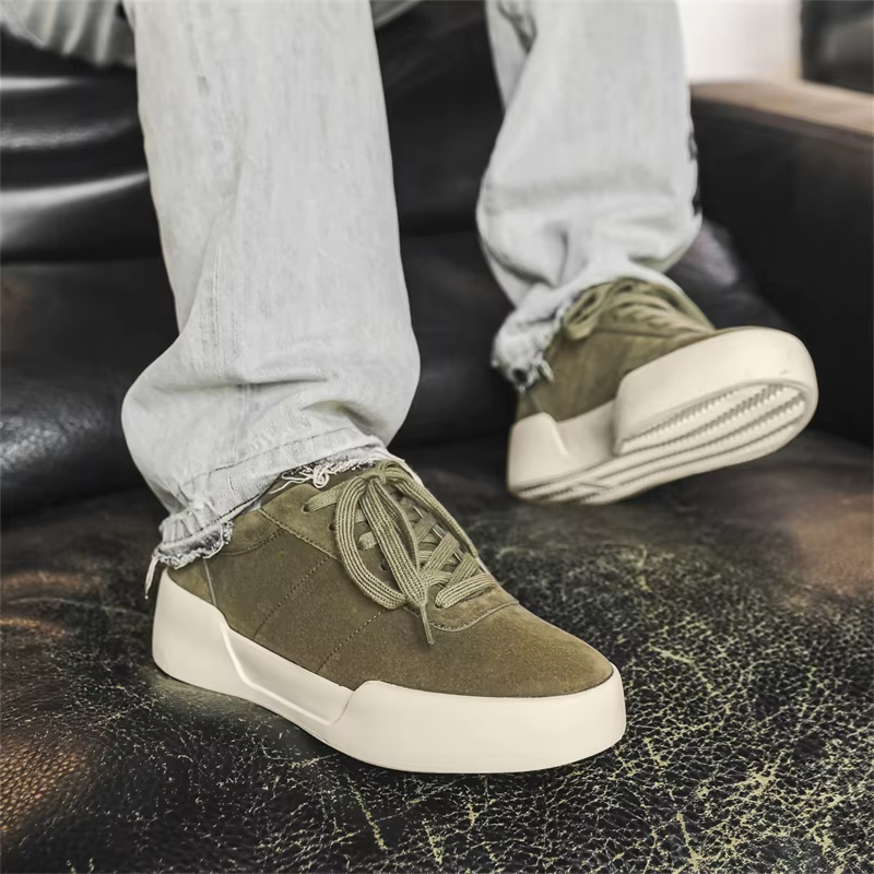 Casual Solid Color Breathable Soft-soled Anti-slip And Comfortable Flat Shoes
