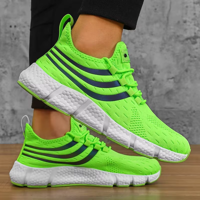 Comfortable Breathable Platform Fashion Walking Running Sneakers - Image 9