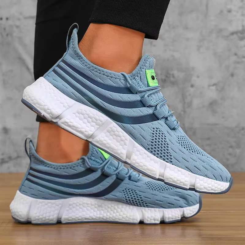 Comfortable Breathable Platform Fashion Walking Running Sneakers - Image 3