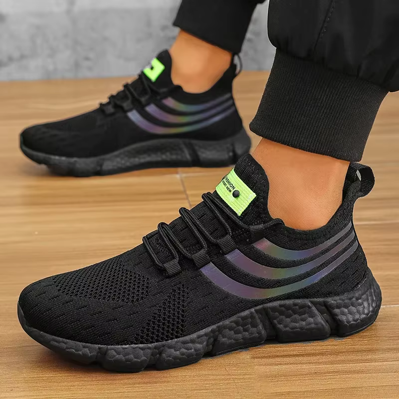 Man Running Breathable Comfortable Fashion Walking Sneakers