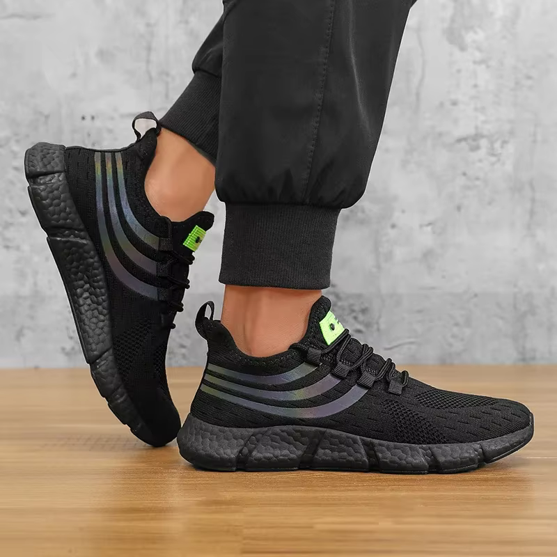Man Running Breathable Comfortable Fashion Walking Sneakers - Image 2