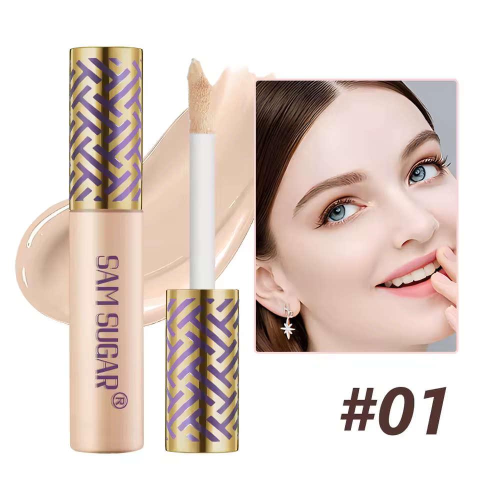 Concealer Foundation Liquid Waterproof Oil-control Perfect Cover Dark Circles Face Makeup