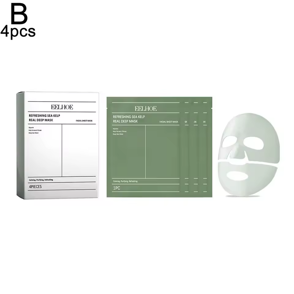 Overnight Seaweed Deep Collagen Essence Hydrating Overnight Face 1 Piece Mask