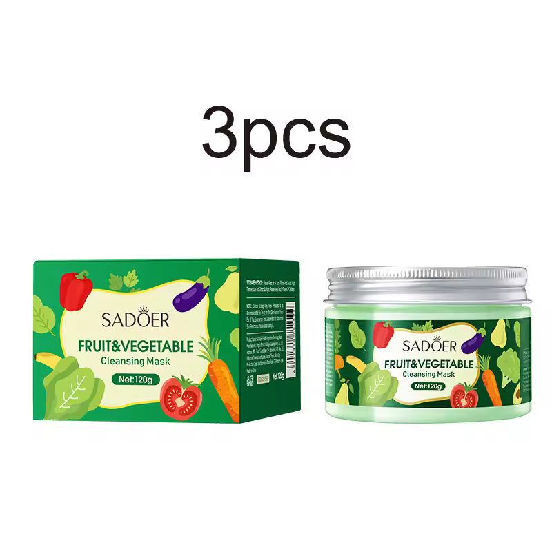 Fruit Enzyme Deep Pore Cleansing Treatment for Blackheads and Oily Clay Hair Mask