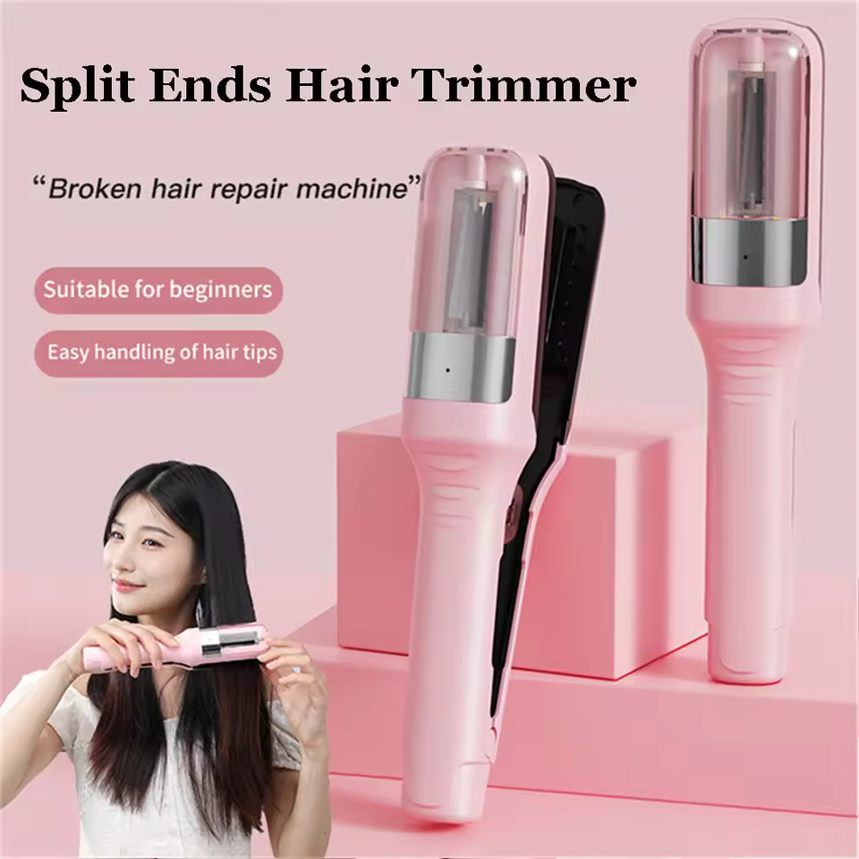 Dry Damaged Brittle Professional Automatic Trim Split Cordless Hair Cutting Machine