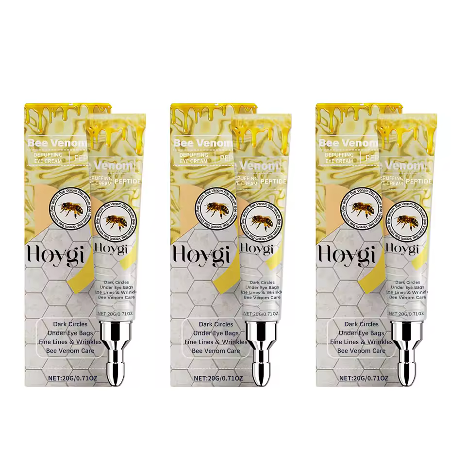 Hydrating Firming Removal Eye Bag Anti Puffiness Fade Dark Circles Anti-Wrinkle Delicate 3 Pieces Eye Cream