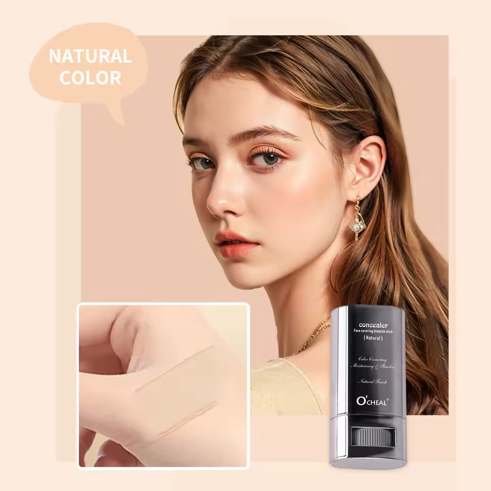 Face Foundation Contour Stick Long-wear Lightweight Brighten Stick Face Beauty Makeup - Image 3