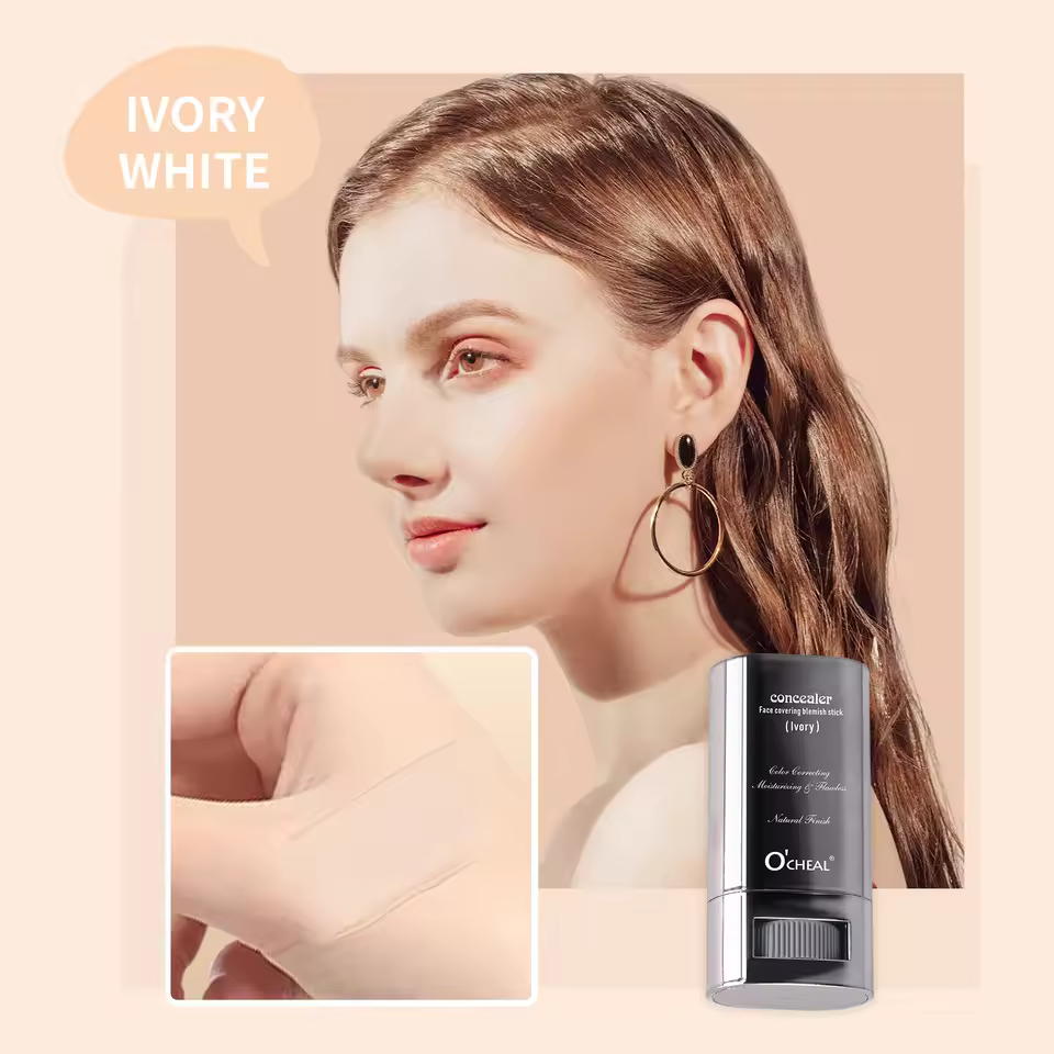 Face Foundation Contour Stick Long-wear Lightweight Brighten Stick Face Beauty Makeup - Image 2