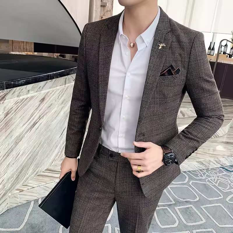 Fashion Business Linen Leisure Wedding For Office Workers Assembling A Blazer