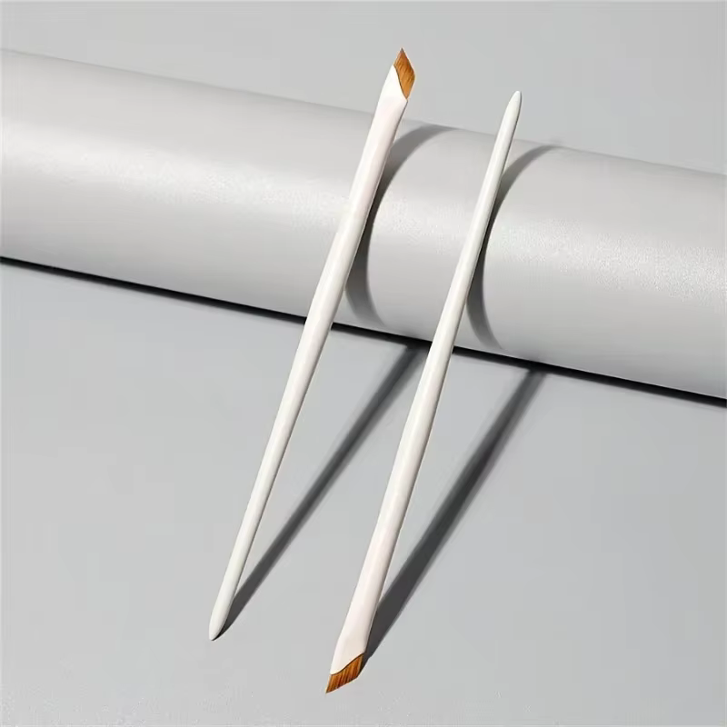 3 Pcs Flat Angle Eyebrow Brush Details Eye Area Makeup Brush
