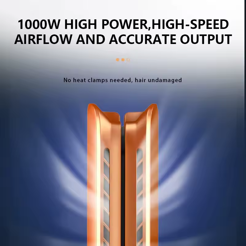 Flat Iron Dries and Straightens Simultaneously From Wet To Dry Hair Styling Tools - Image 2