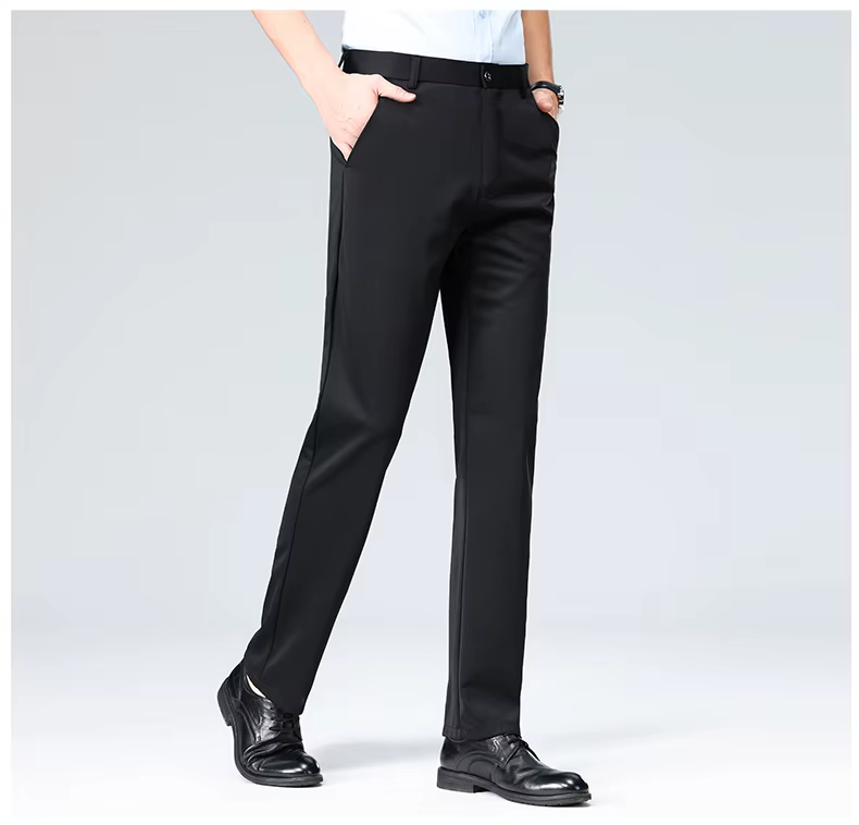 Formal Quality Business Work Style Thin Long Trousers - Image 9