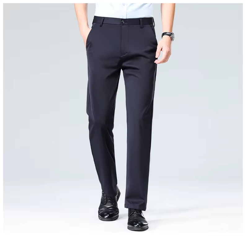 Formal Quality Business Work Style Thin Long Trousers - Image 6
