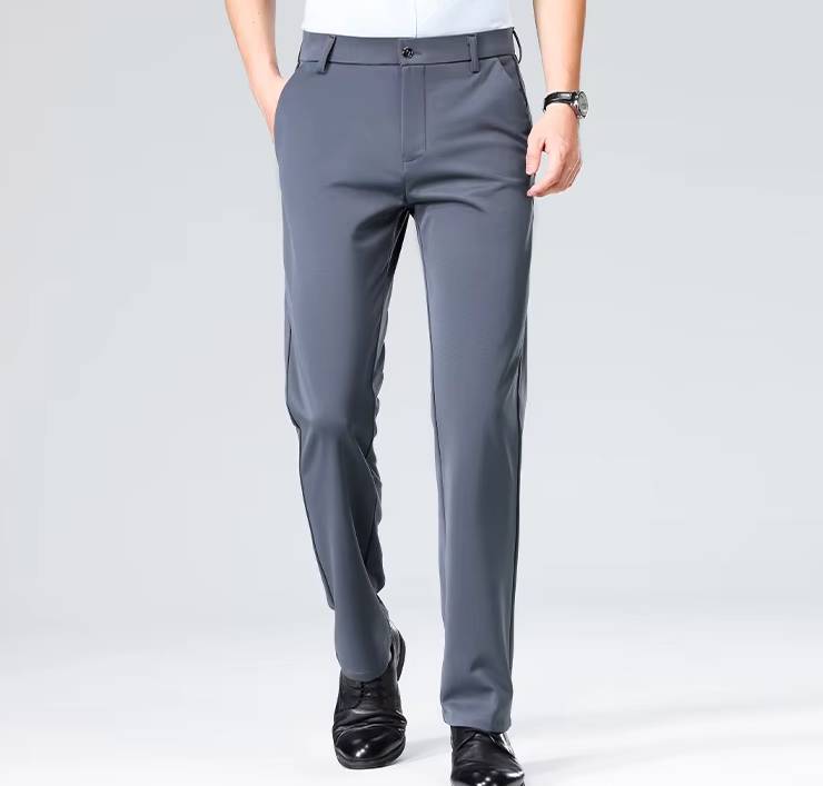 Formal Quality Business Work Style Thin Long Trousers - Image 2