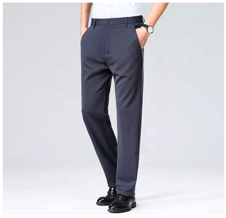 Formal Quality Business Work Style Thin Long Trousers