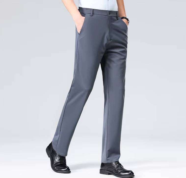 Formal Quality Business Work Style Thin Long Trousers - Image 3