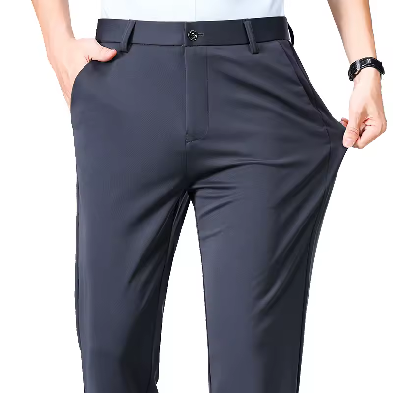 Formal Quality Business Work Style Thin Long Trousers - Image 14