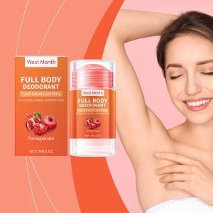 Fragrance Refreshing Reduce Sweating Remove Pomegranate Antiperspirant Stick Deodorant