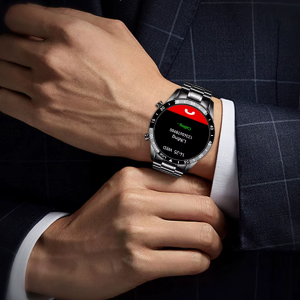 Full Circle Touch Screen Bluetooth Call Waterproof Sport Activity Fitness Watch+Box