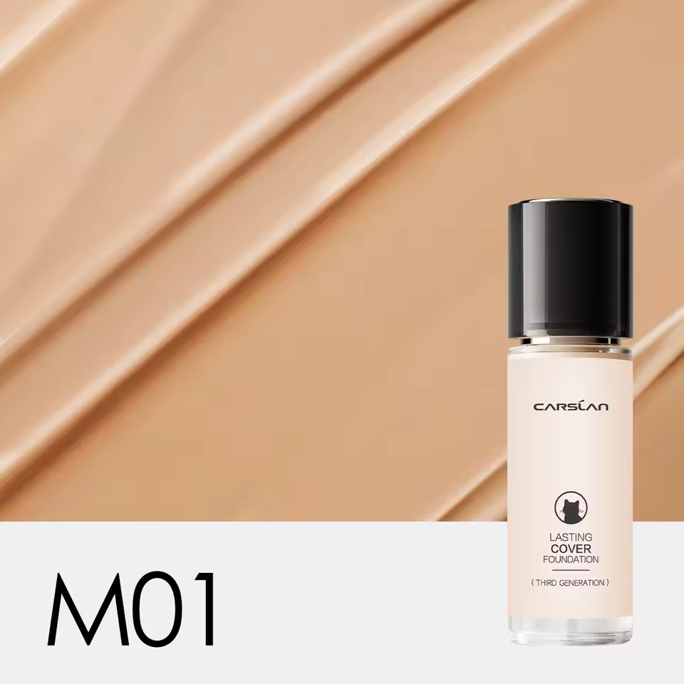 Matte Whitening Full Coverage Makeup Base Control Oil Long-lasting Moisture Liquid Face Foundation