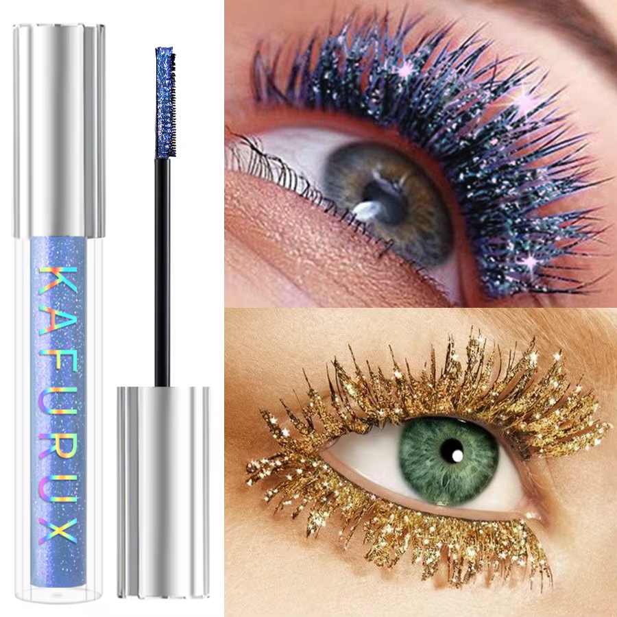 Glitter Snow Diamond Shine Waterproof Volume Curl Mascara