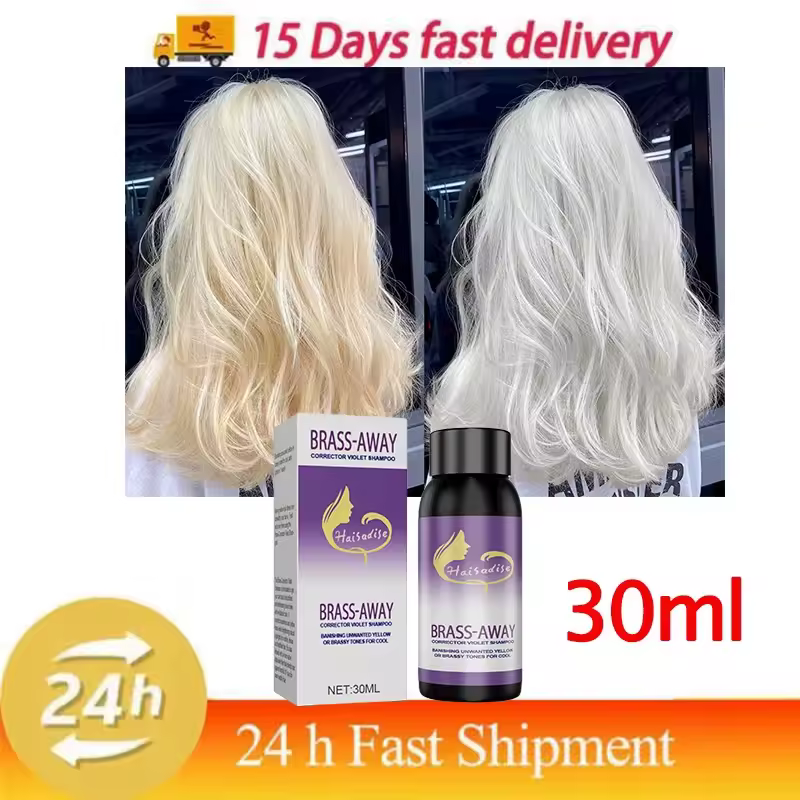 Grey Blonde Hair Smoothing Keratin Purple Hair Mask