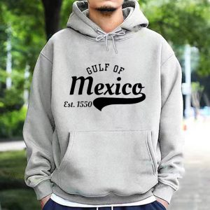 Gulf Of Mexico Hoodie Long Sleeve Wool Liner Streetwear Sweatshirts