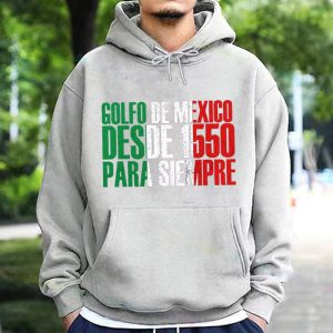 Gulf Of Mexico Hoodie Pattern Long Sleeve Streetwear Hoodie