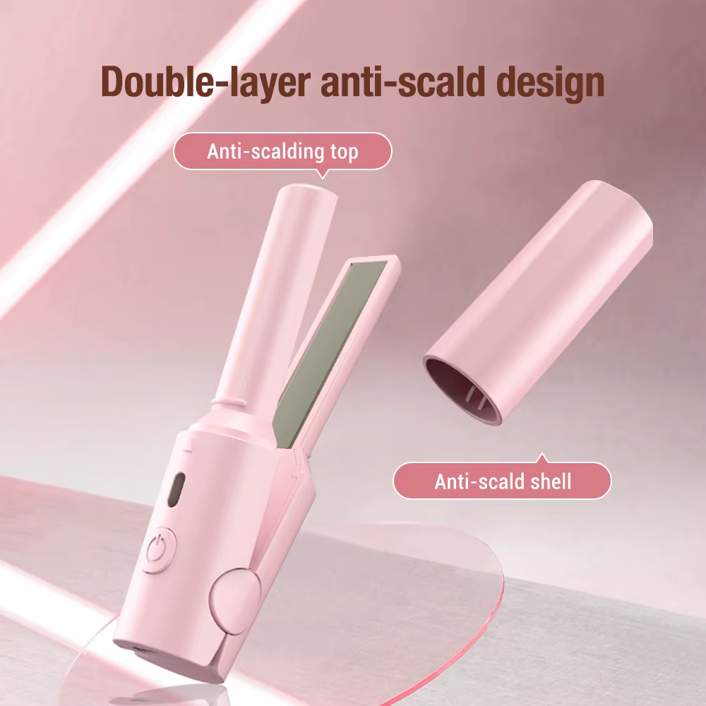 Hair Straightener Mini Curling Iron Ceramic Straightening Styling Tools