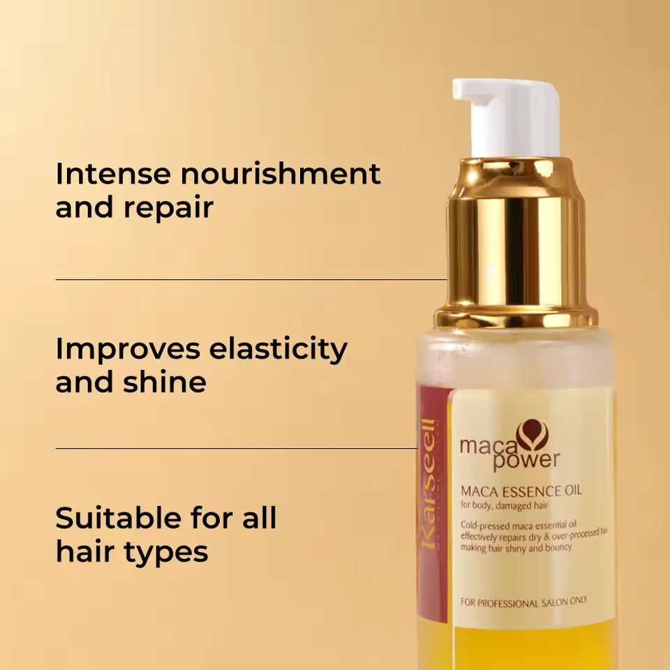 Hair Treatment Deep Repair Oil Hair Serum And Hair Mask Dry Damaged Hair - Image 4
