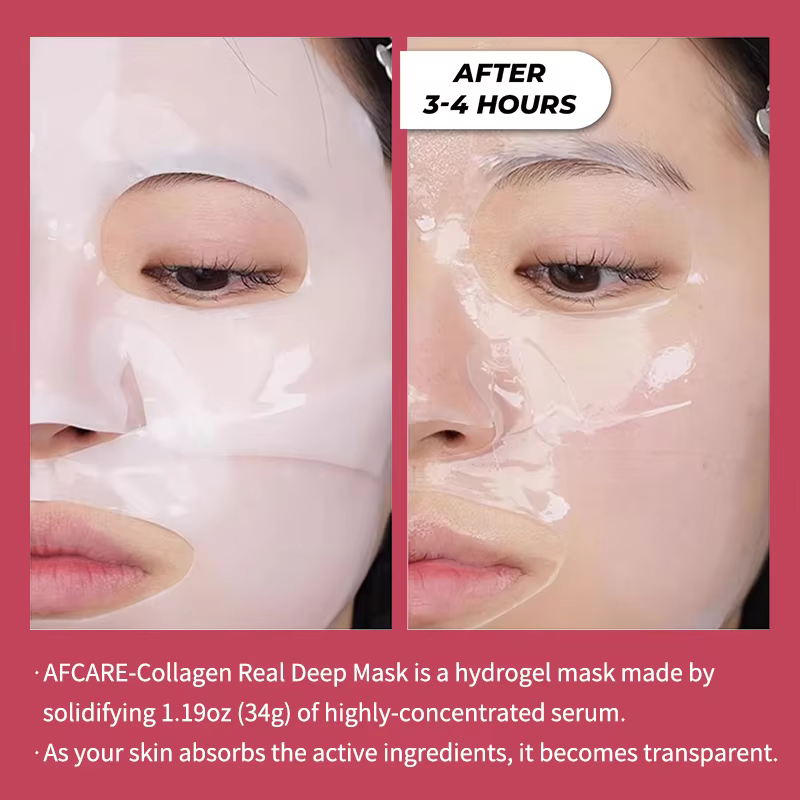 Hyaluronic Acid Deep Hydrating Moisturizing Whitening Bio Collagen Anti-aging Face Mask - Image 4