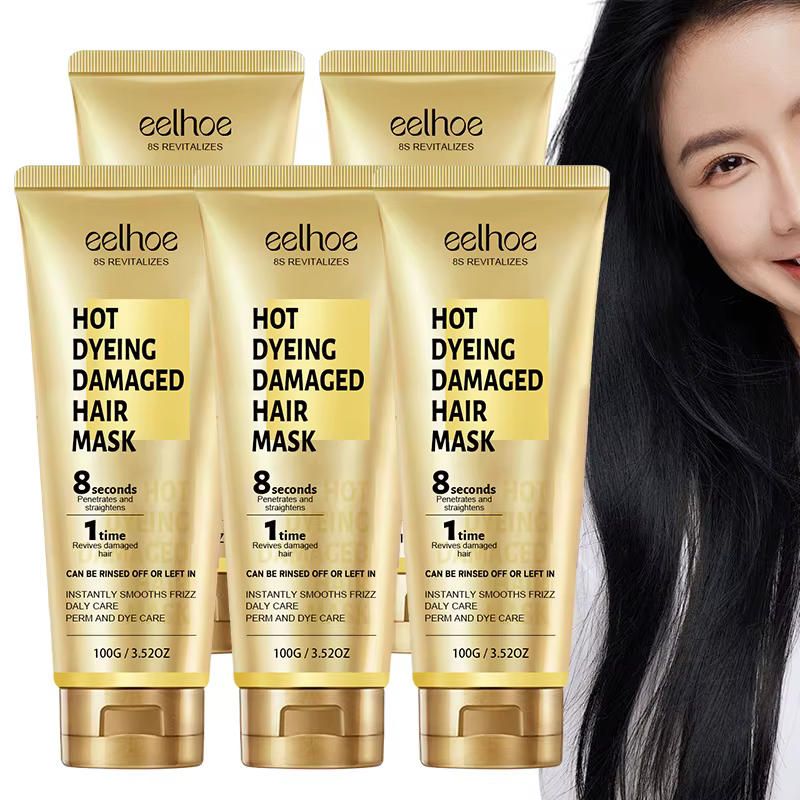 Fast Repairing Frizz Dry Hair Soft Smooth Shiny Conditioners 5 Pcs Sets