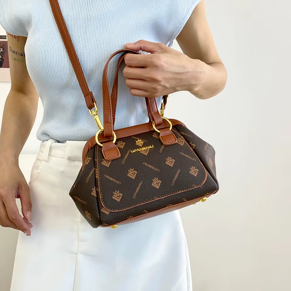 Leather Shoulder Tote Bag Luxury Handbag Designer Bag