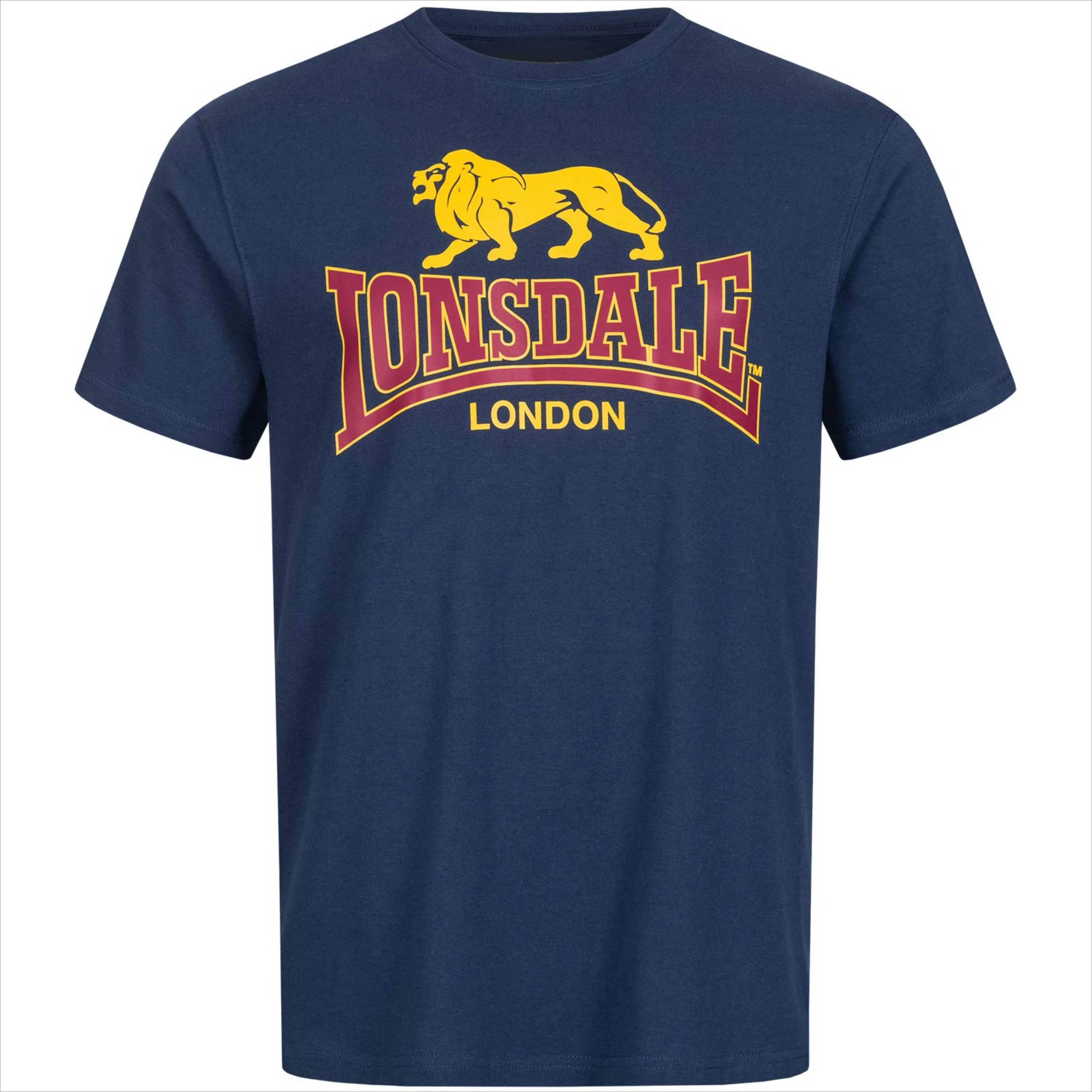 Lion Lonsdale Printed T Shirt Loose And Comfortable Streetwear Tee Shirt - Image 5