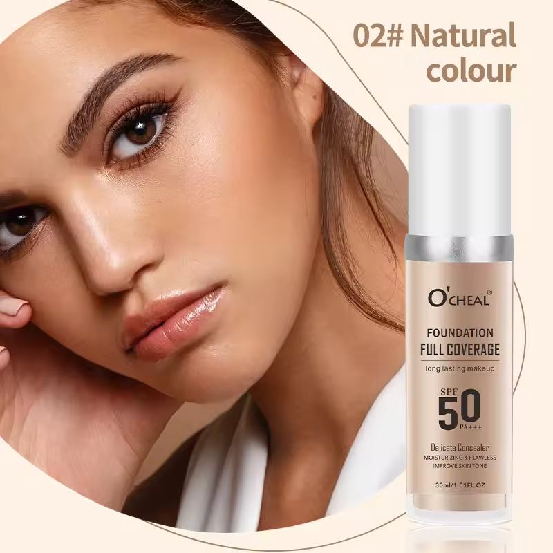 Long-Lasting Moisturizing Base Face Base Primer Cosmetics Color Changing Liquid Foundation - Image 3
