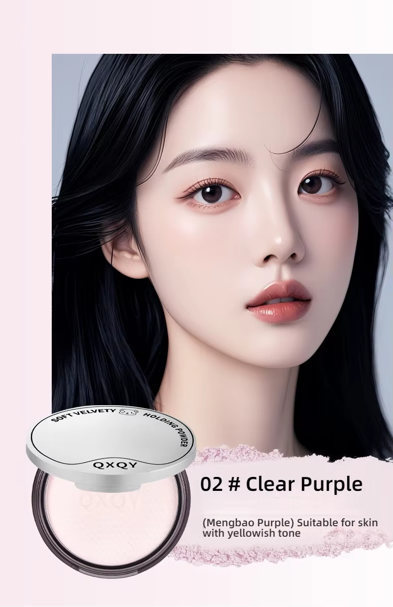 Long Lasting Oil Control Lightweight Blurring Concealer Setting Powder For All Day Wear