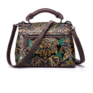 Luxury Genuine Leather Vintage Shoulder Cross Body Bag