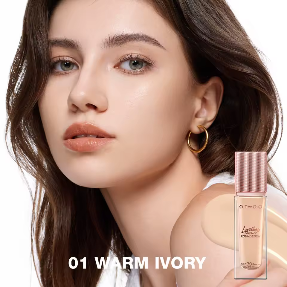 Matte Moisturizing Oil-control Long-Lasting Waterproof Liquid Coverage Foundation