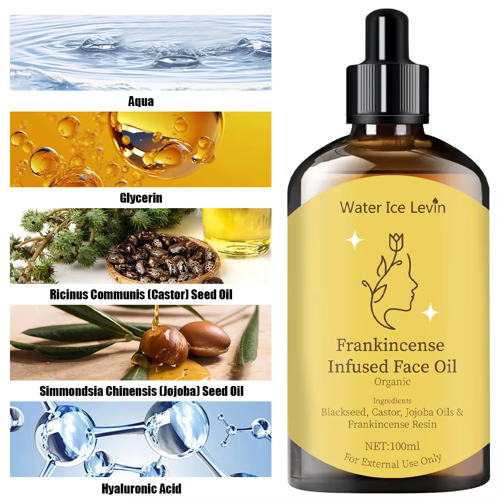 Moisturizes And Nourishes Suitable for All Skin Types Frankincense Facial Essential Face Oil - Image 8