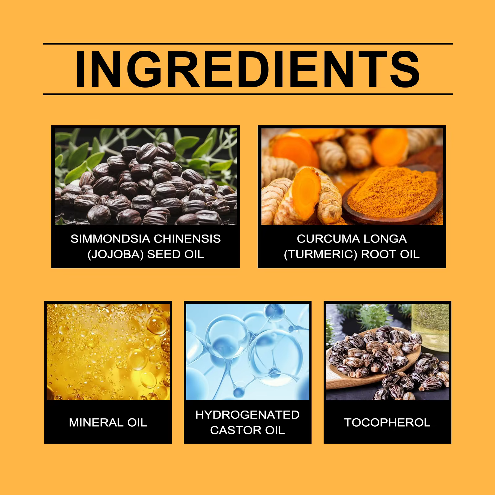 Moisturizing And Skin Repair Smooth Deep Moisturizing Lightening Face Turmeric Facial Oil - Image 7