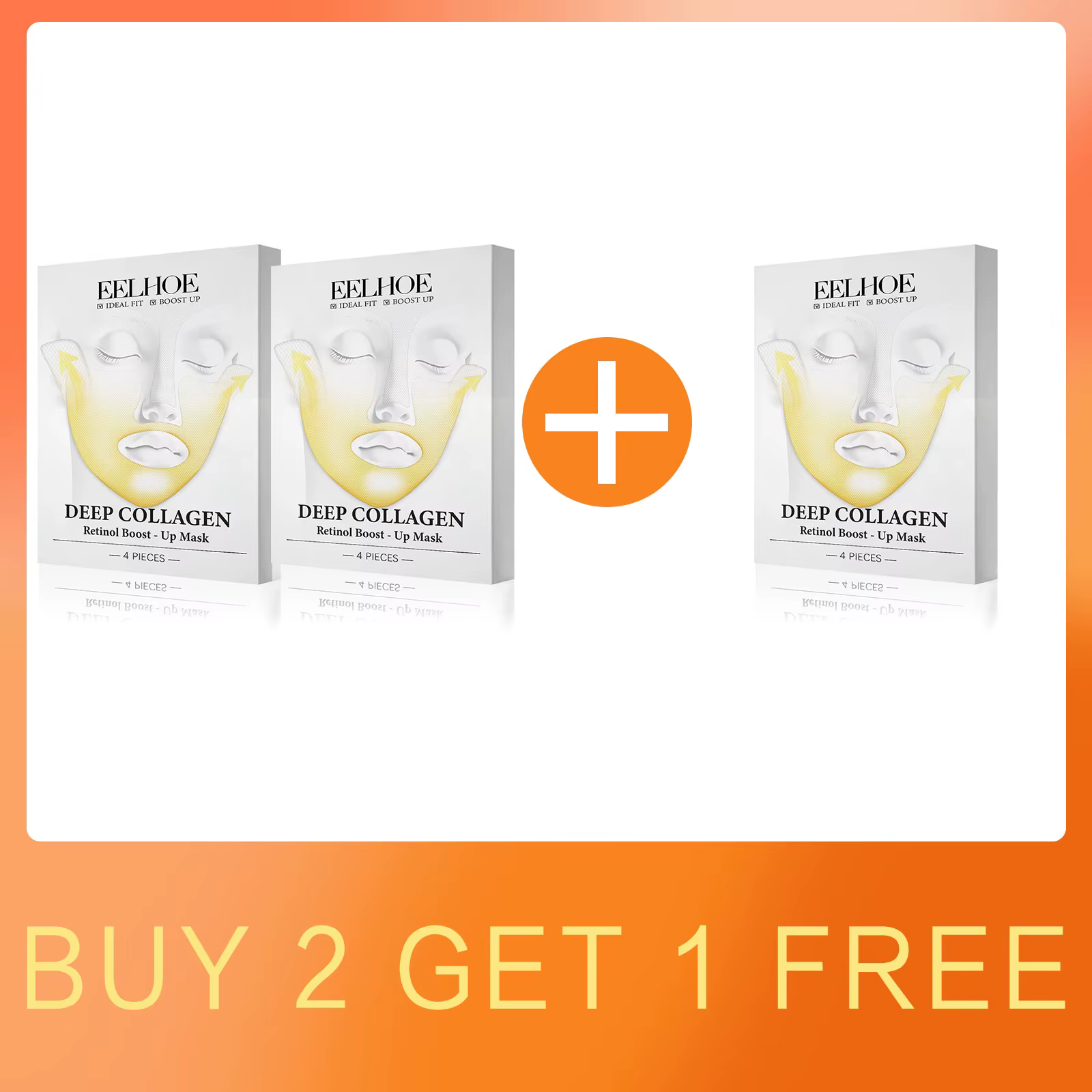 Moisturizing Facial Firming Skin Repair Anti Aging Reduce Wrinkles Collagen Boost Face Lifting Mask