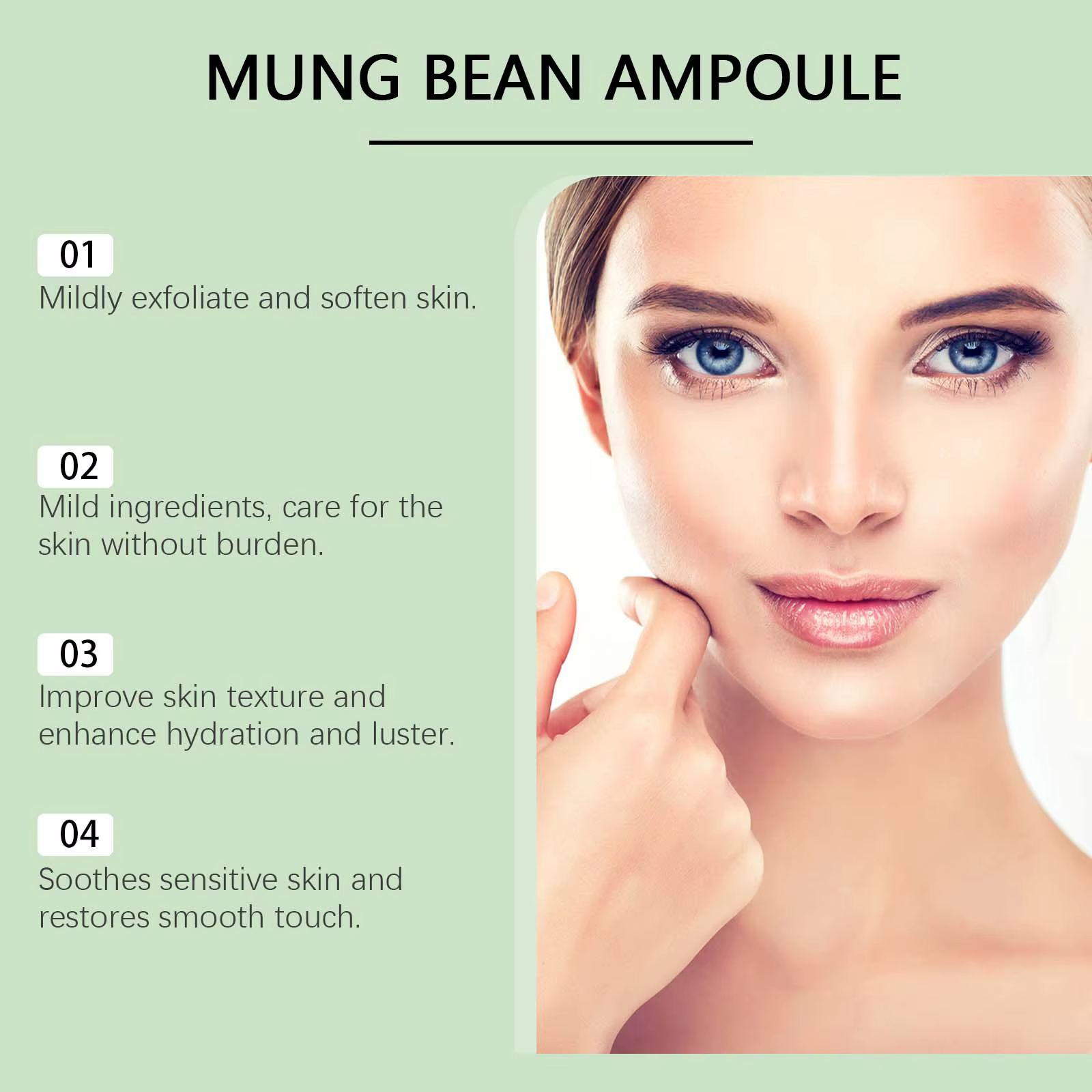 Moisturizing Repairing Smooth Soft Face Essence for Dryness Sensitive Skin Facial Serum - Image 2